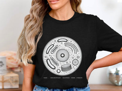 Biological Animal Cell Diagram T-Shirt - Science & Education