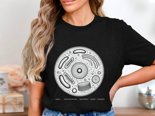 Biological Animal Cell Diagram T-Shirt - Science & Education