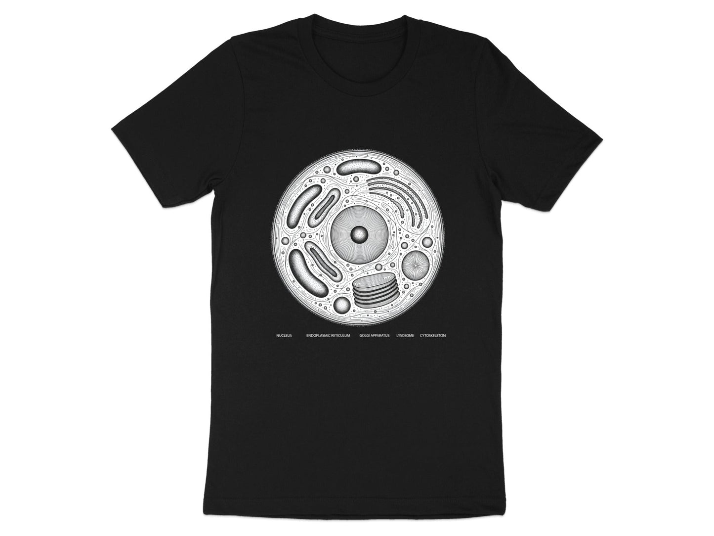 Biological Animal Cell Diagram T-Shirt - Science & Education