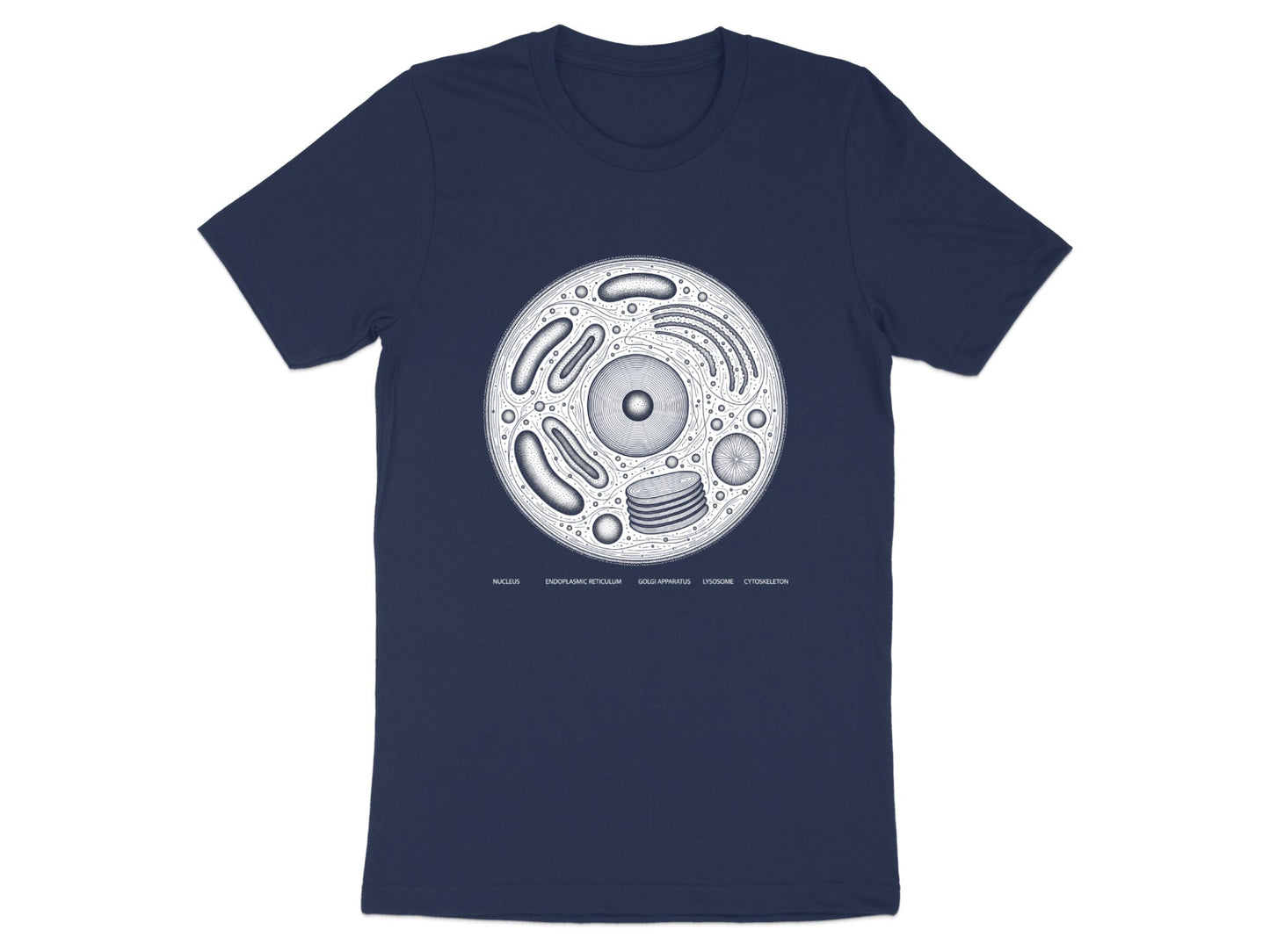 Biological Animal Cell Diagram T-Shirt - Science & Education