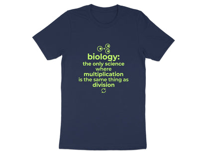 Biology Multiplication Division Pun T-Shirt - Funny Science Tee