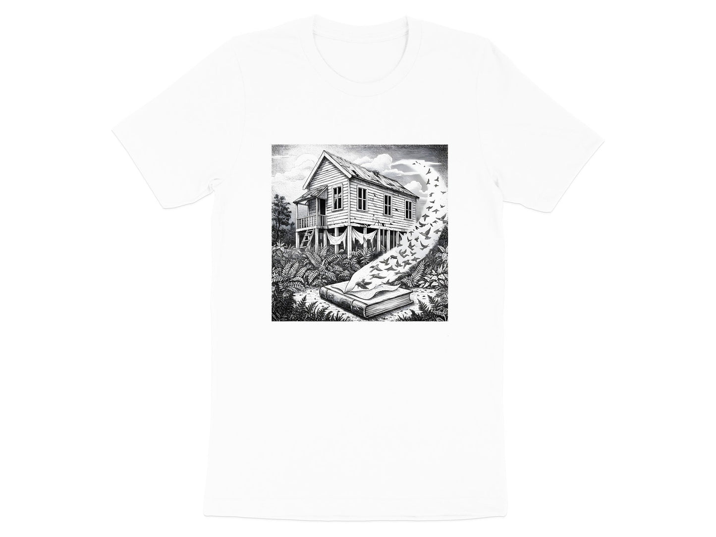 Stories from the Outback Vintage Woodcut Graphic Tee