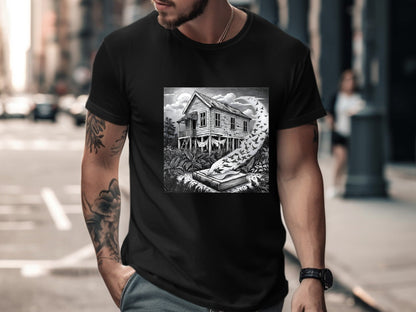 Stories from the Outback Vintage Woodcut Graphic Tee