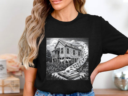 Stories from the Outback Vintage Woodcut Graphic Tee