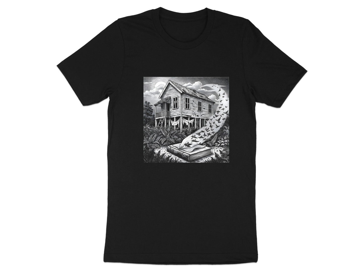Stories from the Outback Vintage Woodcut Graphic Tee