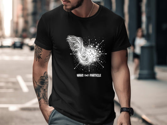 Wave Particle Duality Quantum Physics Graphic Tee