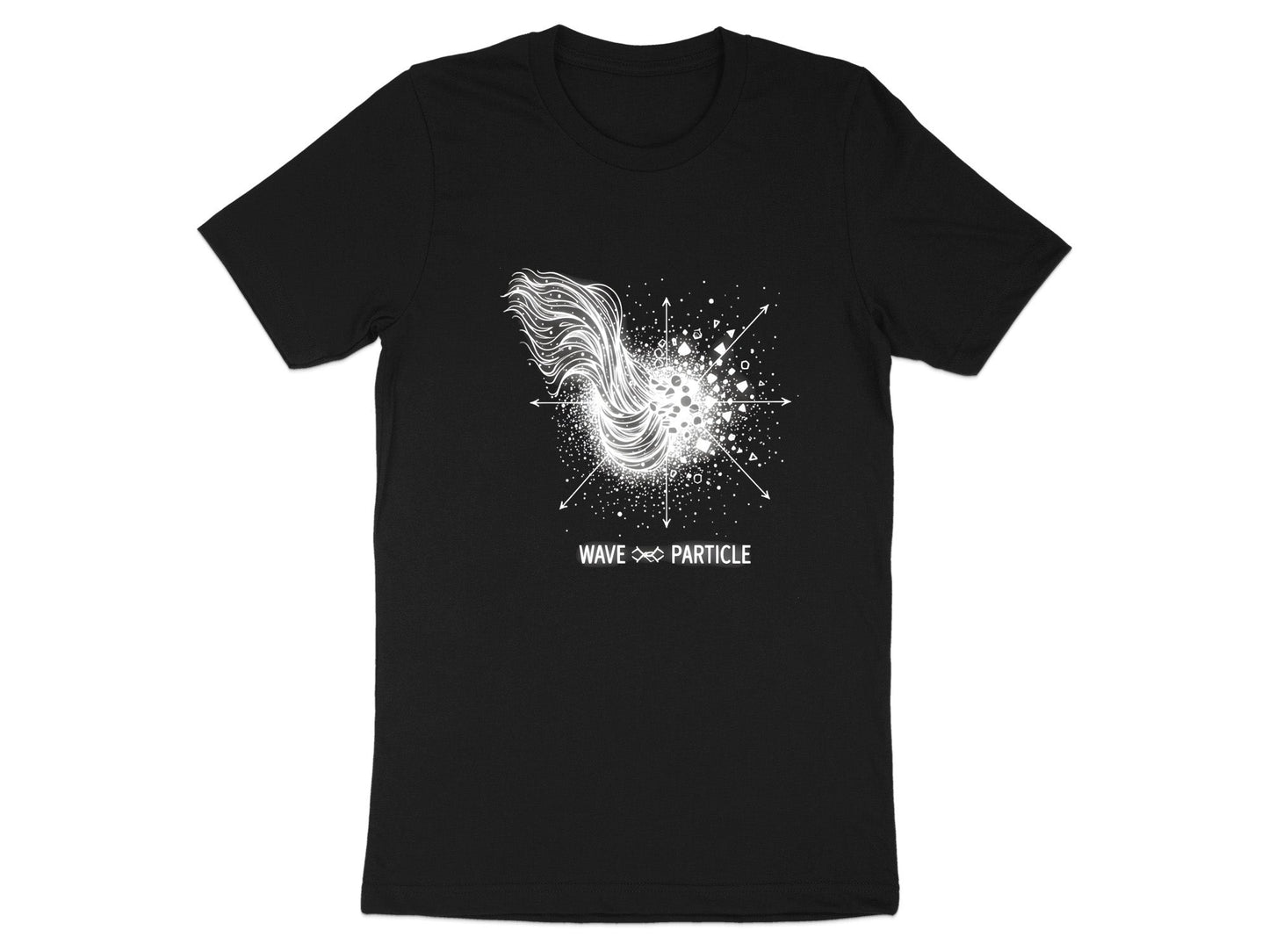 Wave Particle Duality Quantum Physics Graphic Tee