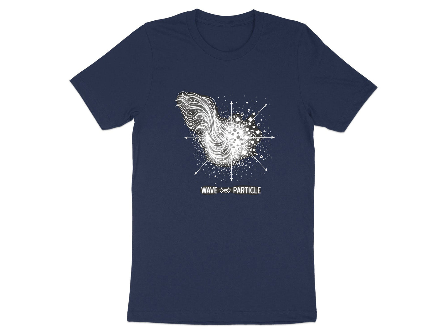 Wave Particle Duality Quantum Physics Graphic Tee