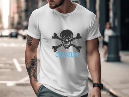 Cranium Skull & Crossbones Graffiti T-Shirt