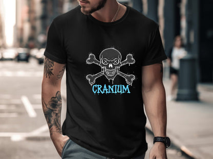 Cranium Skull & Crossbones Graffiti T-Shirt