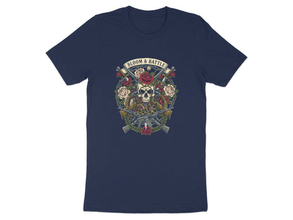 Bloom & Battle Skull & Roses Edgy Tee