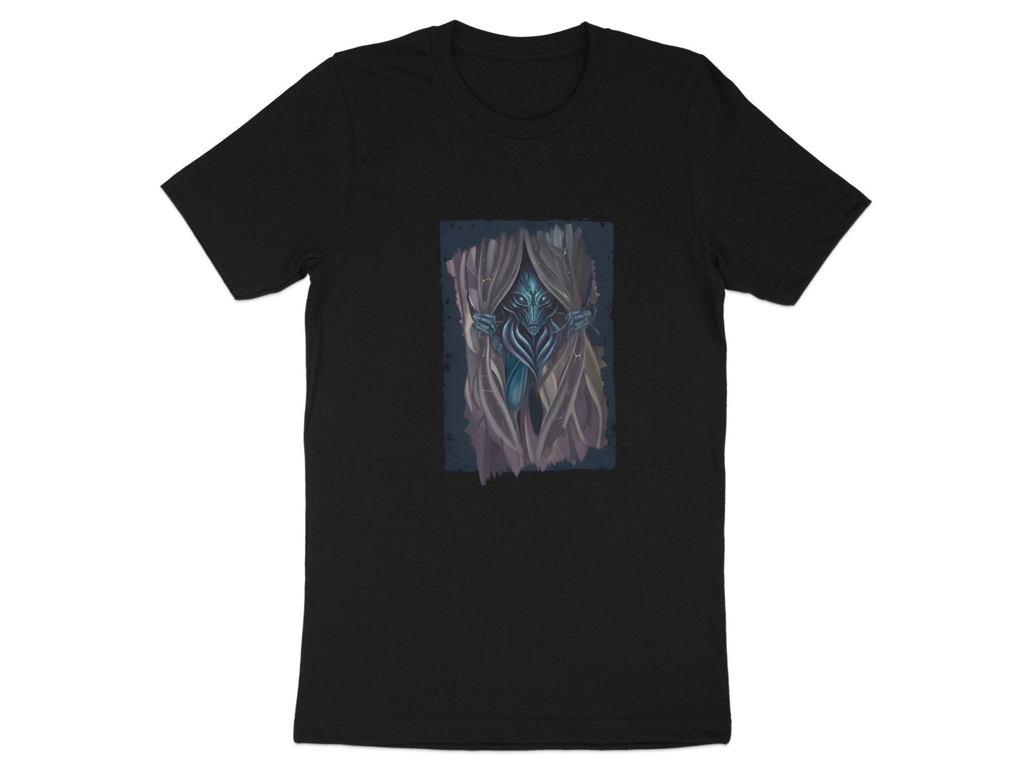 Sci-Fi Alien Creature Through the Veil T-Shirt