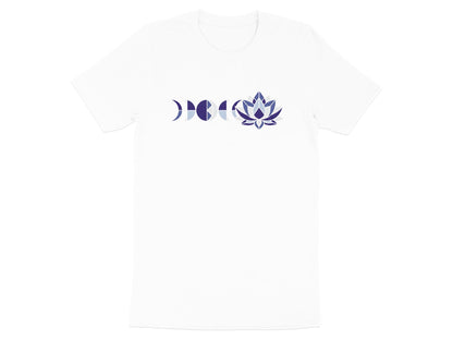 Moon Phase Lotus Spiritual T-Shirt