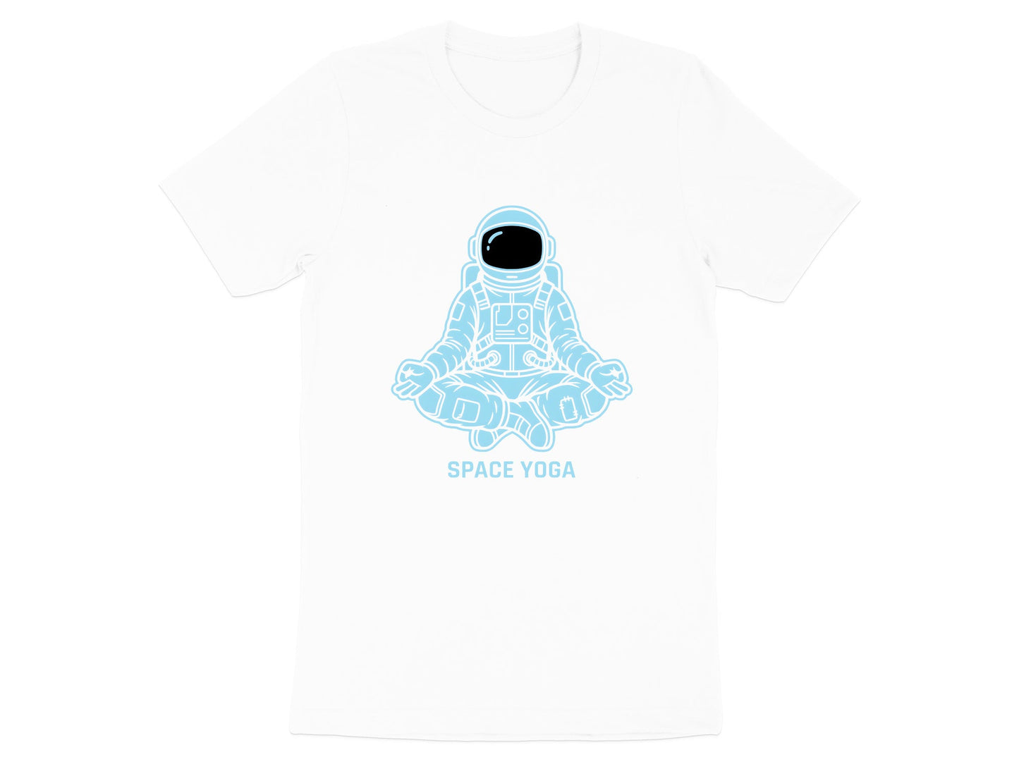 Space Yoga Astronaut Meditating T-Shirt
