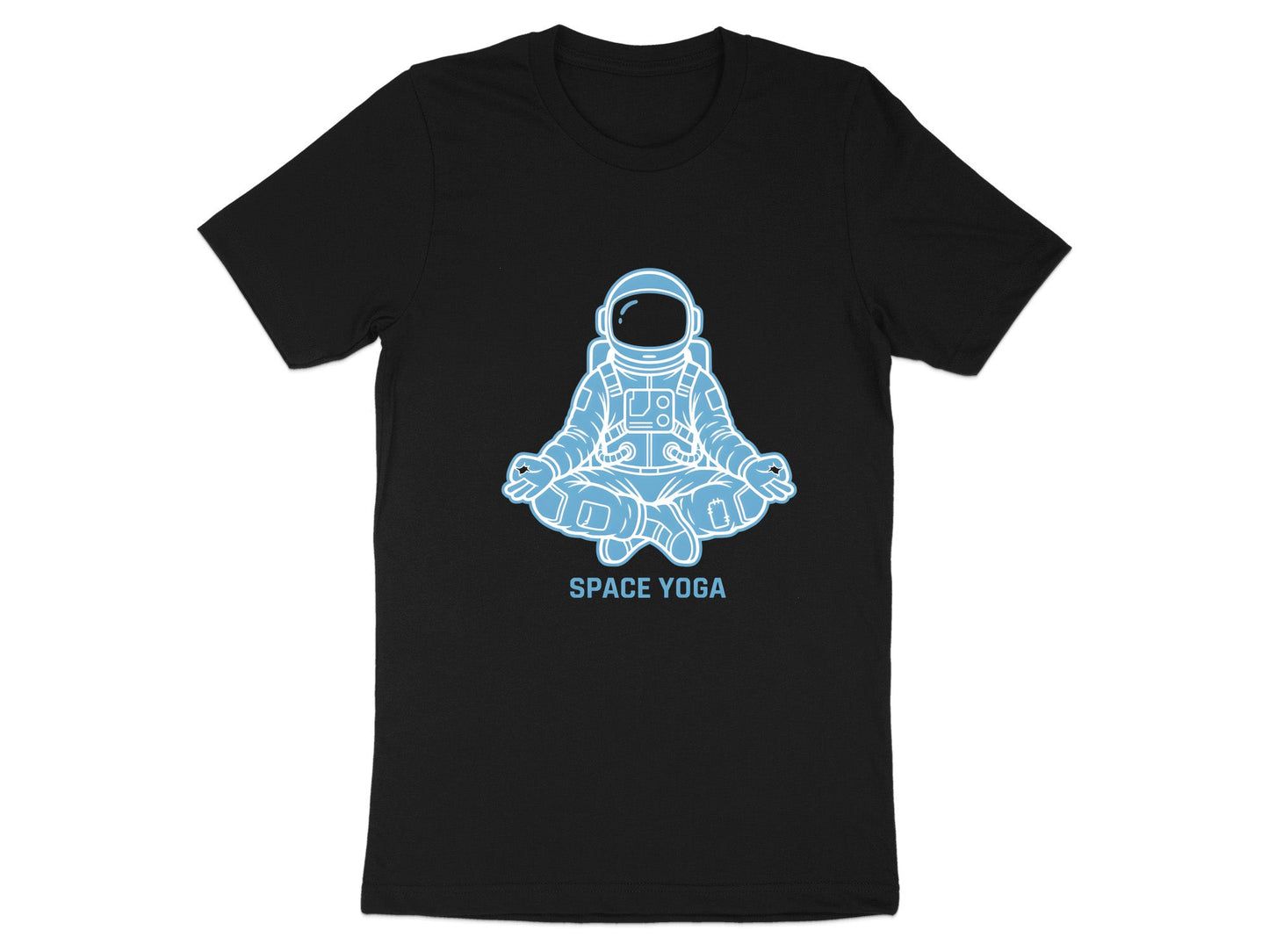 Space Yoga Astronaut Meditating T-Shirt