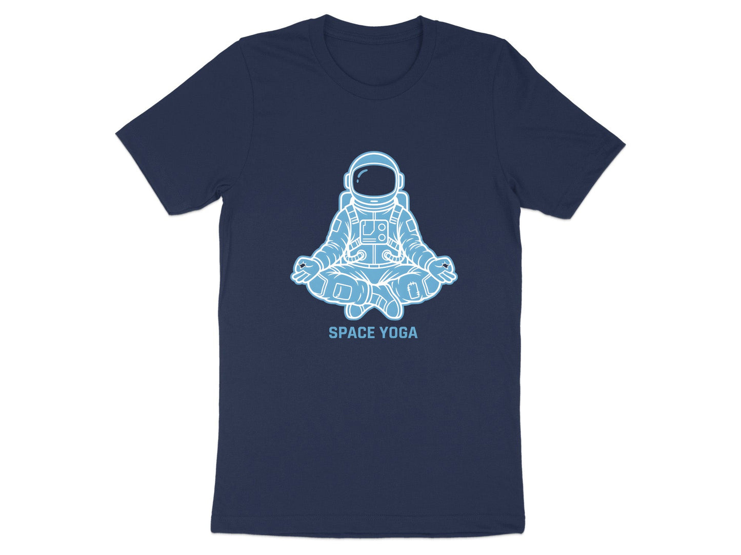 Space Yoga Astronaut Meditating T-Shirt