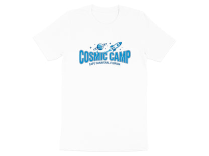 Cosmic Camp Cape Canaveral Retro Space T-Shirt