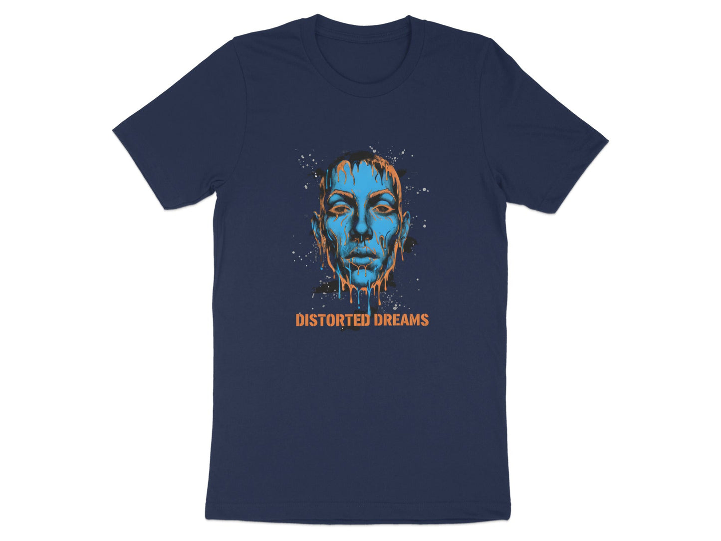 Distorted Dreams Surrealist Portrait Tee