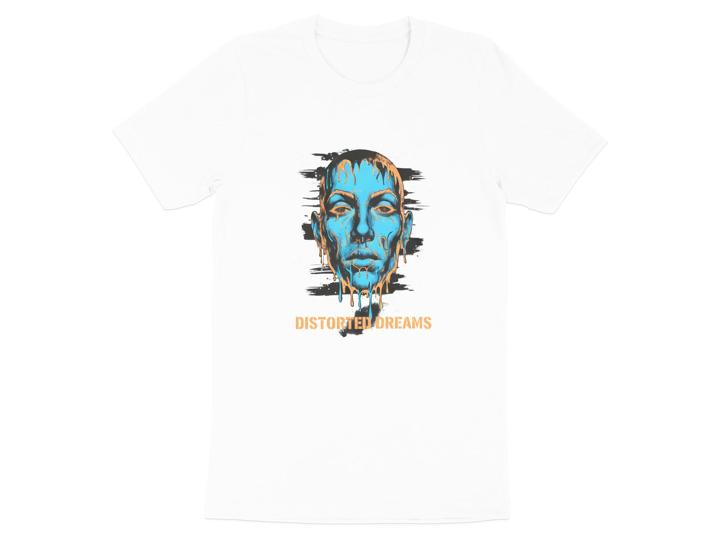 Distorted Dreams Surrealist Portrait Tee