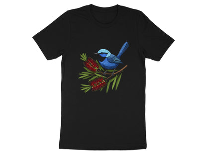 Superb Blue Fairy-Wren T-Shirt | Australian Flora & Fauna