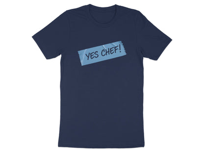 Yes Chef! Blue Painters Tape T-Shirt - Professional Kitchen Tee