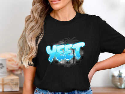 Yeet Graffiti Streetwear Gaming T-Shirt