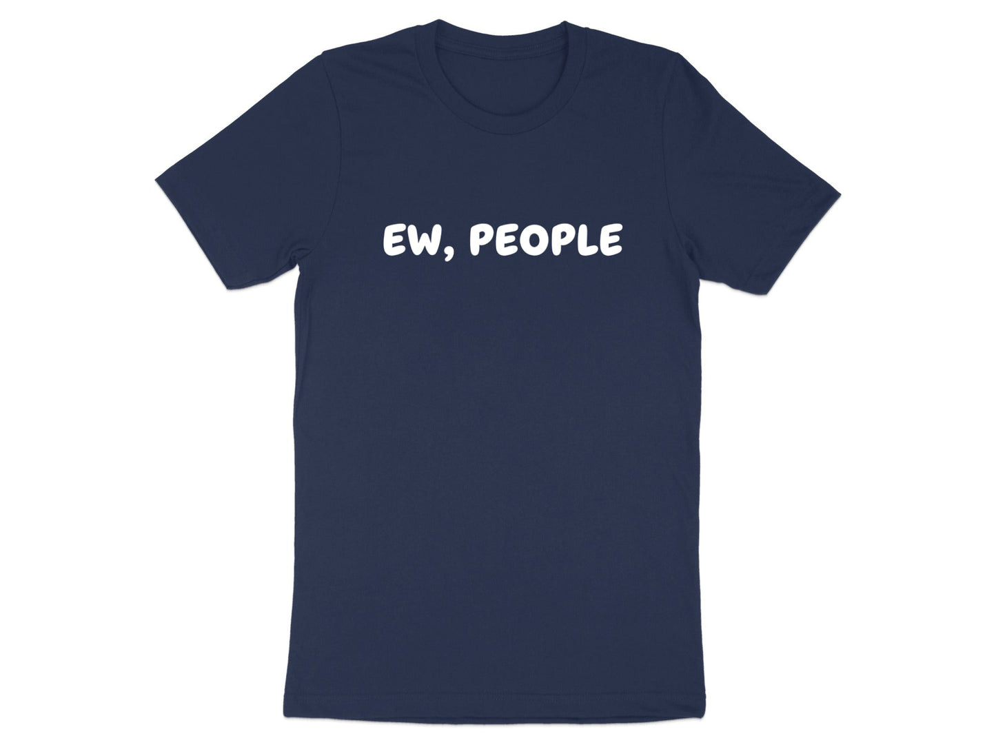 Ew People Bold Introvert Statement T-Shirt