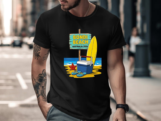 Bondi 2026 Coastal Escape Graphic T-Shirt
