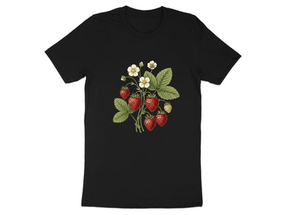 Vintage Botanical Strawberry Bush Graphic T-Shirt