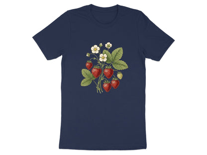 Vintage Botanical Strawberry Bush Graphic T-Shirt