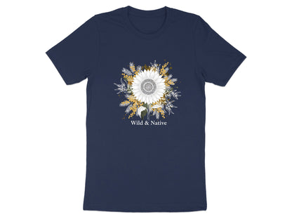 Wild & Native White Sunflower T-Shirt
