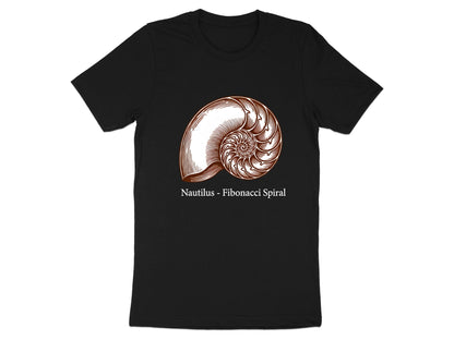 Nautilus Fibonacci Spiral T-Shirt - Science & Nature Tee