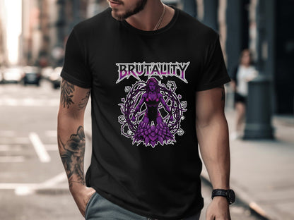 Brutality Purple Empress Graphic T-Shirt