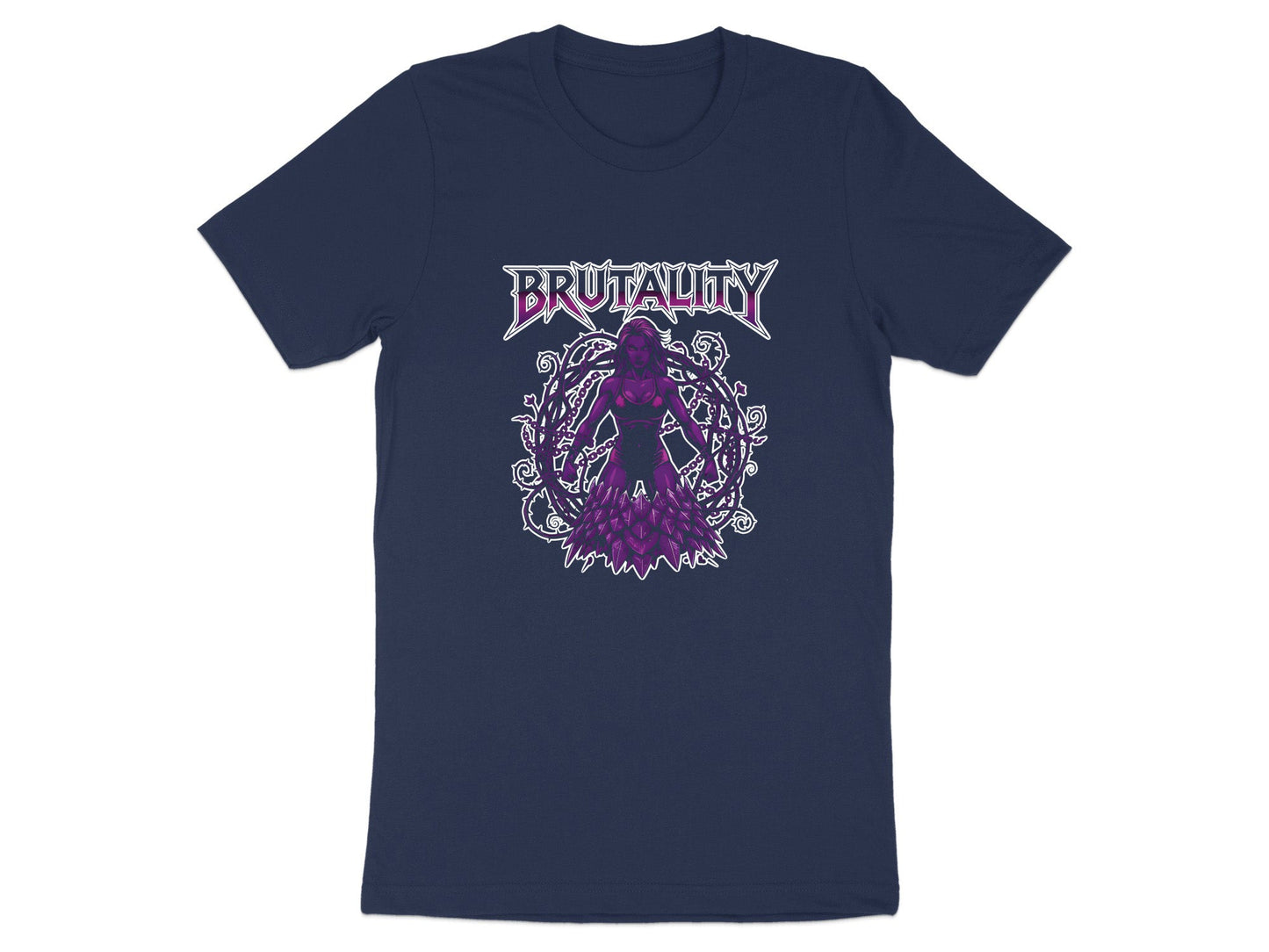 Brutality Purple Empress Graphic T-Shirt