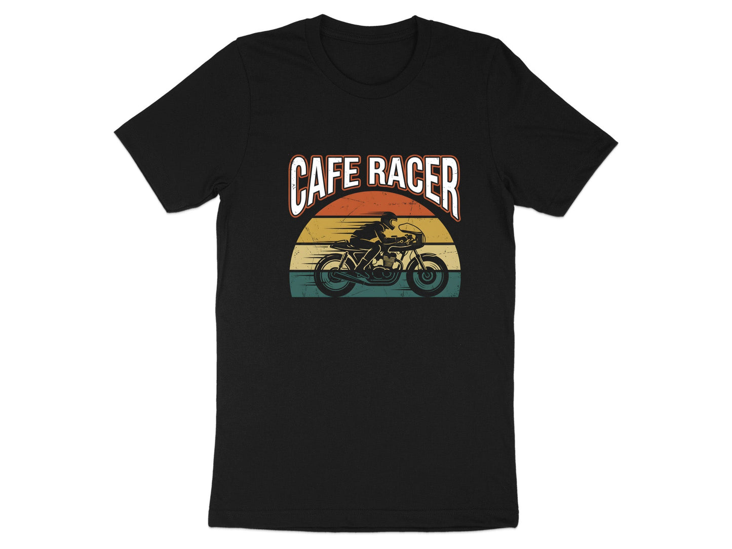 Retro Cafe Racer Sunset T-Shirt