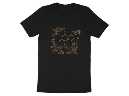 Caffeine Chemical Formula Science Graphic T-Shirt