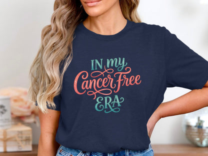 In My Cancer Free Era Script Graphic Tee