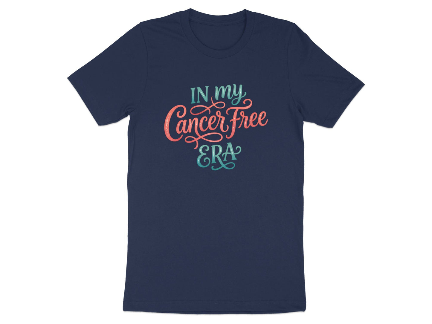 In My Cancer Free Era Script Graphic Tee