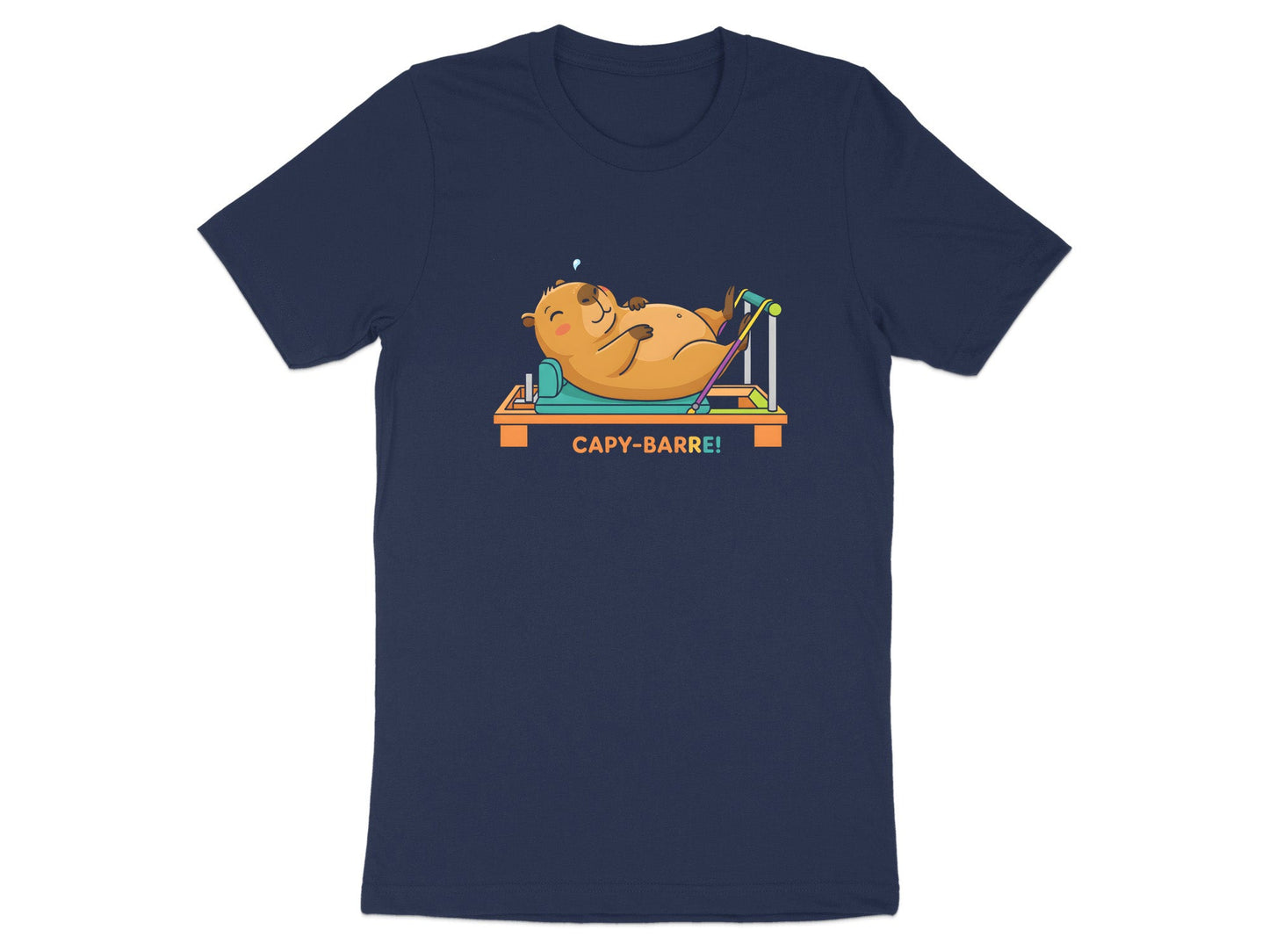 Capy-Barre! Capybara Pilates Reformer T-Shirt