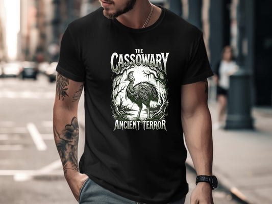 Cassowary Ancient Terror Rainforest Graphic T-Shirt