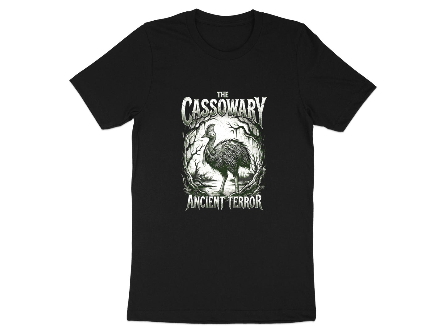 Cassowary Ancient Terror Rainforest Graphic T-Shirt