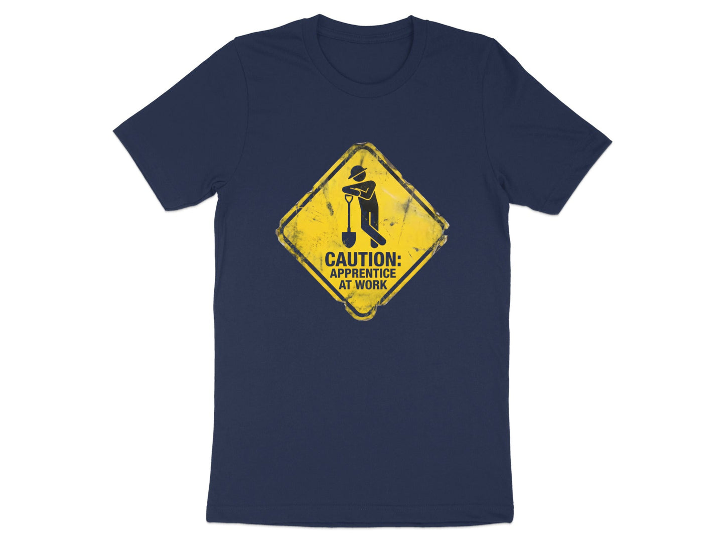 Caution: Apprentice At Work T-Shirt | Funny Tradie Humor Tee