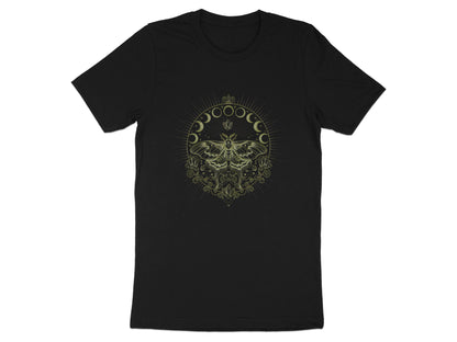 Celestial Moth & Moon Phases Occult T-Shirt