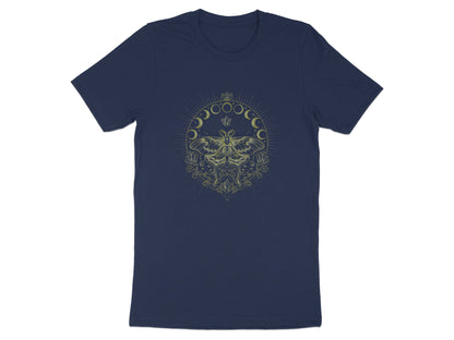 Celestial Moth & Moon Phases Occult T-Shirt