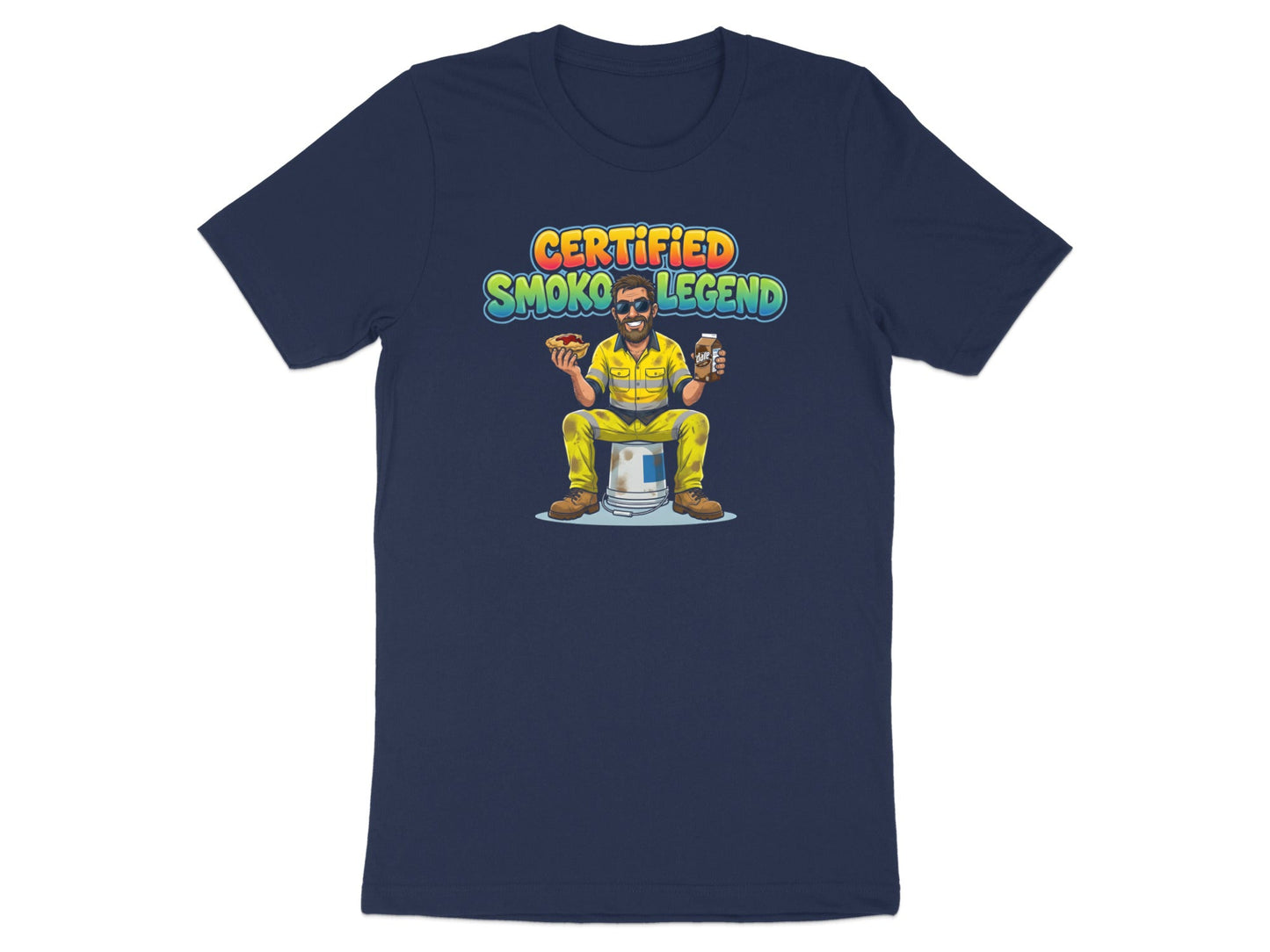 Certified Smoko Legend T-Shirt | Funny Aussie Work Break Tee