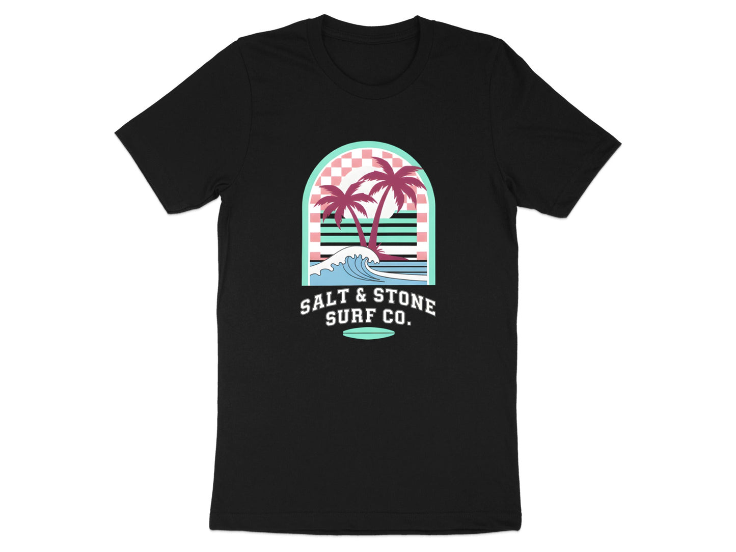 Coastal Arch Palms Graphic T-Shirt