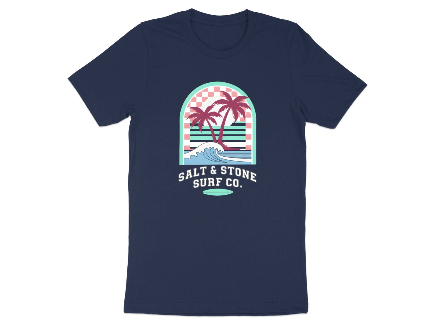 Coastal Arch Palms Graphic T-Shirt