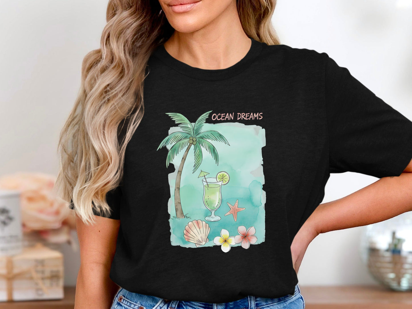 Tropical Coastal Escape T-Shirt