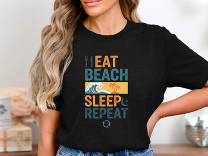 Coastal Escape Mantra Graphic T-Shirt