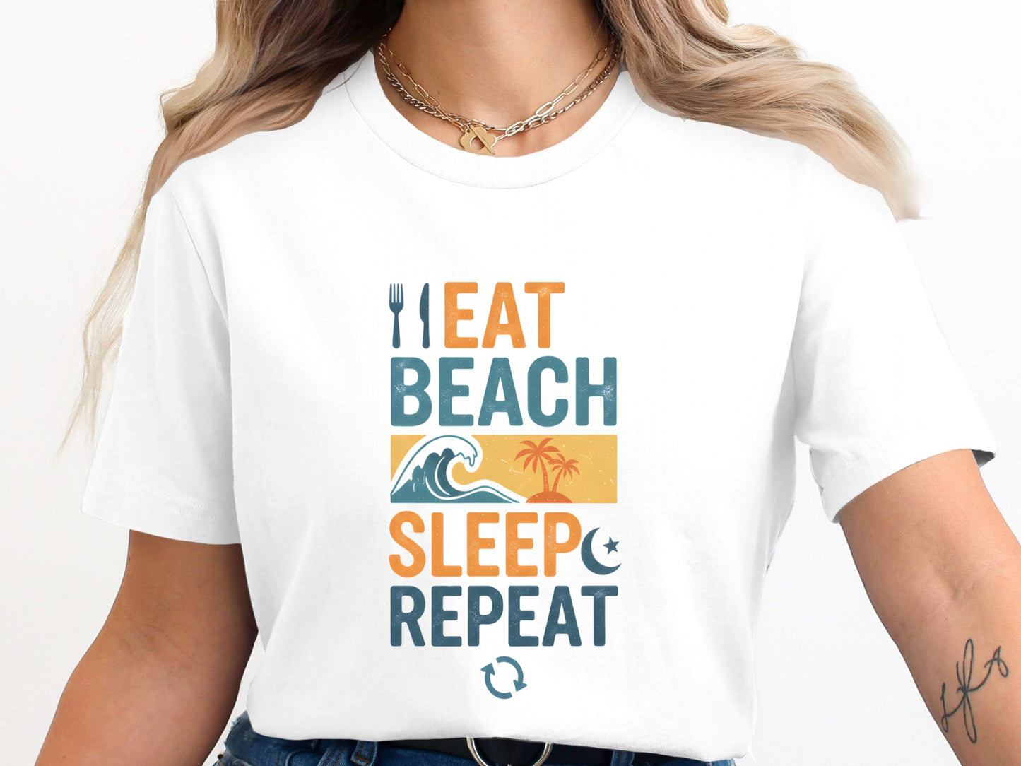 Coastal Escape Mantra Graphic T-Shirt